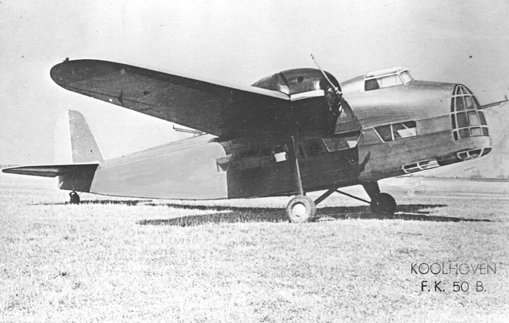 Koolhoven F.K. 50B design
